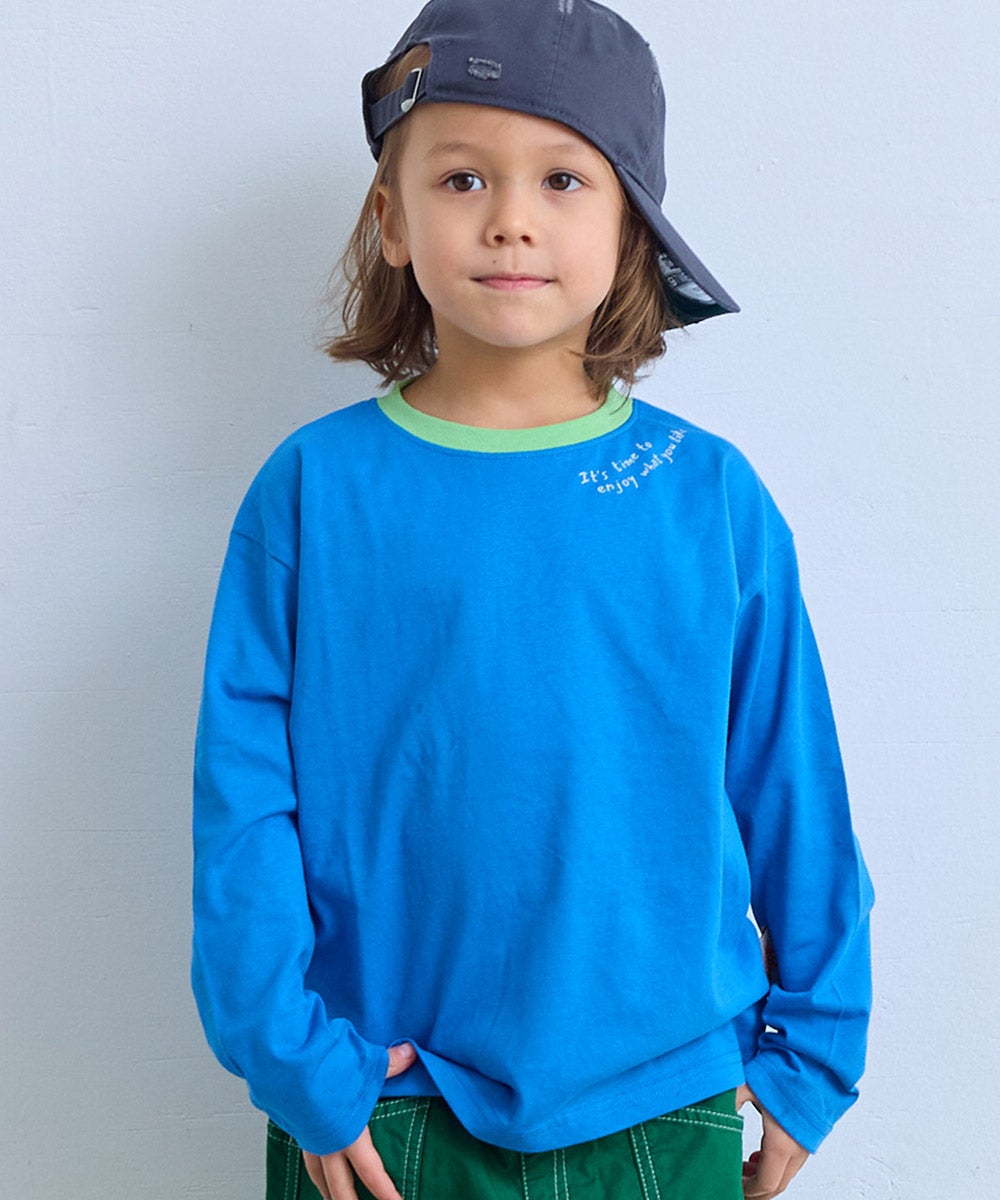 TIME SALE】【防汚加工】ワンポイントロンT ｜ トップス ｜ 子供服の