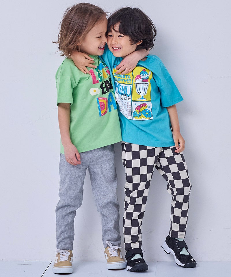 新色入荷】のびっと総柄パンツ ｜ ボトムス ｜ 子供服のセレクト