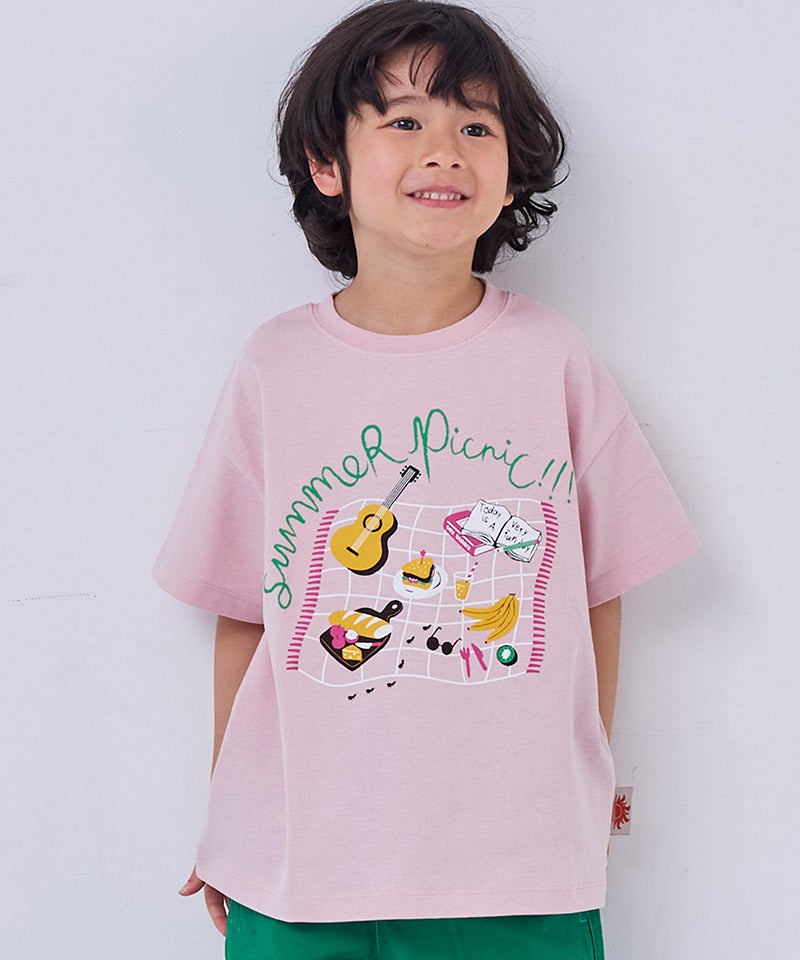 防汚加工】半袖プリントTシャツ ｜ トップス ｜ 子供服のセレクト