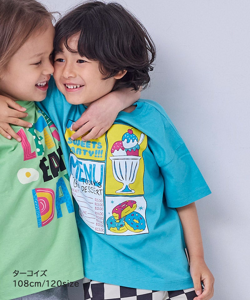 防汚加工】半袖プリントTシャツ ｜ トップス ｜ 子供服のセレクト
