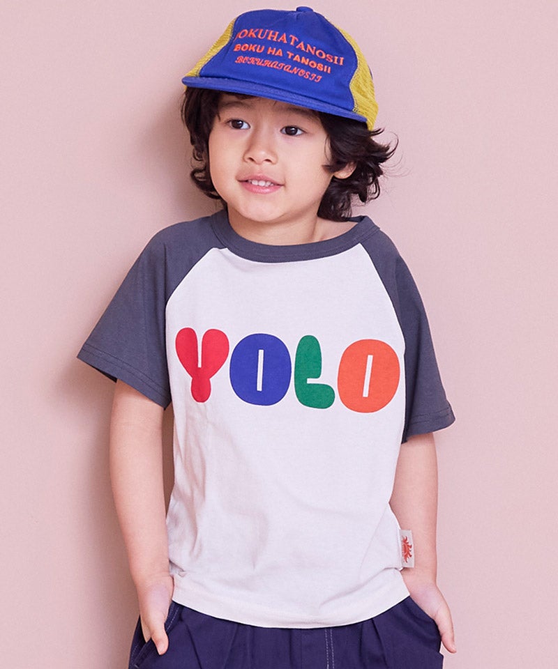 防汚加工】ラグランスラングTシャツ ｜ トップス ｜ 子供服のセレクト