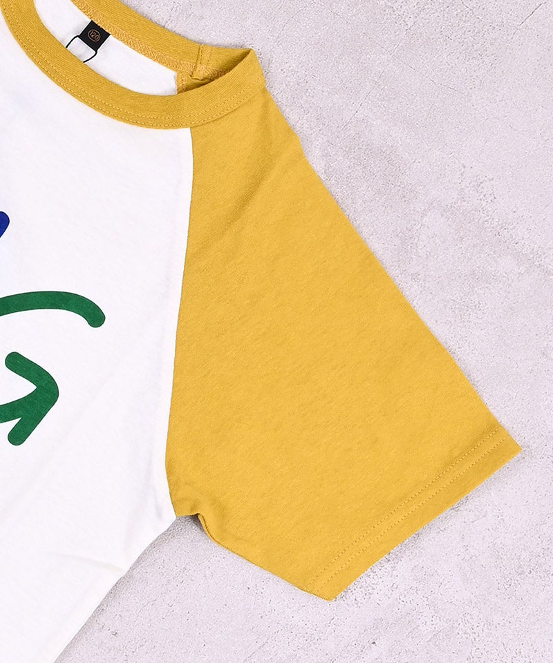 防汚加工】ラグランスラングTシャツ ｜ トップス ｜ 子供服のセレクト