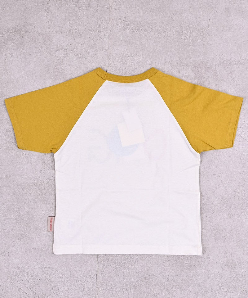 TIME SALE】【防汚加工】ラグランスラングTシャツ ｜ トップス ｜ 子供
