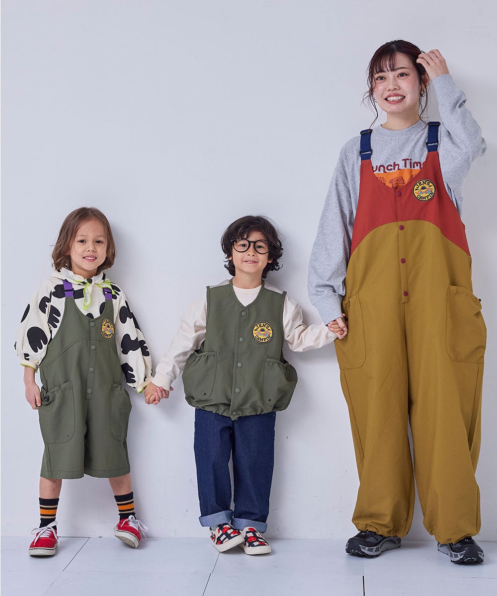 親子お揃い】キャンプベスト ｜ トップス ｜ 子供服のセレクトショップ
