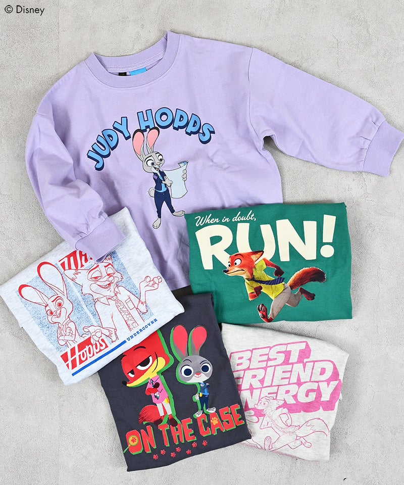 別注】ズートピア プリントロンTee ｜ トップス ｜ 子供服のセレクト