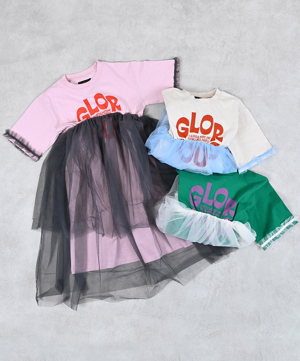 チュールドッキングワンピース ｜ ワンピース ｜ 子供服のセレクト