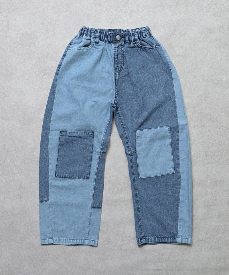 親子お揃い】パッチデニムパンツ ｜ ボトムス ｜ 子供服のセレクト