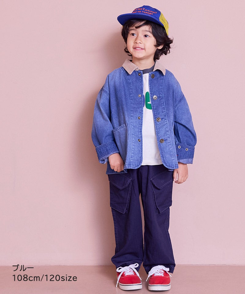 デニムカバーオール ｜ アウター・ジャケット ｜ 子供服のセレクト