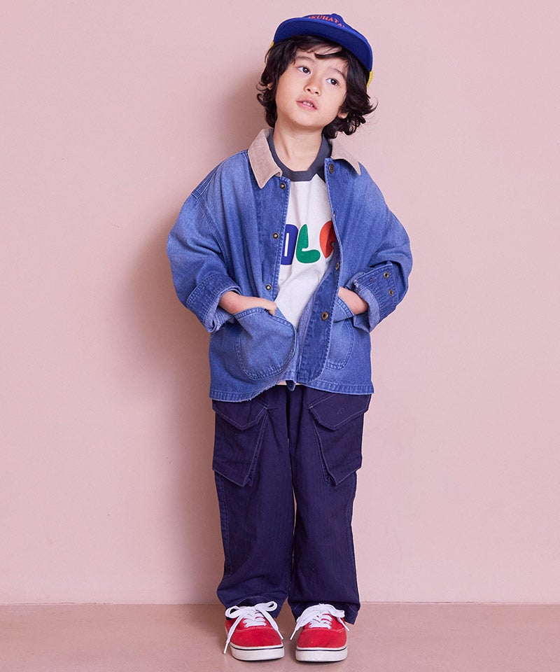デニムカバーオール ｜ アウター・ジャケット ｜ 子供服のセレクト