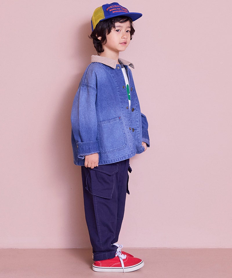 デニムカバーオール ｜ アウター・ジャケット ｜ 子供服のセレクト