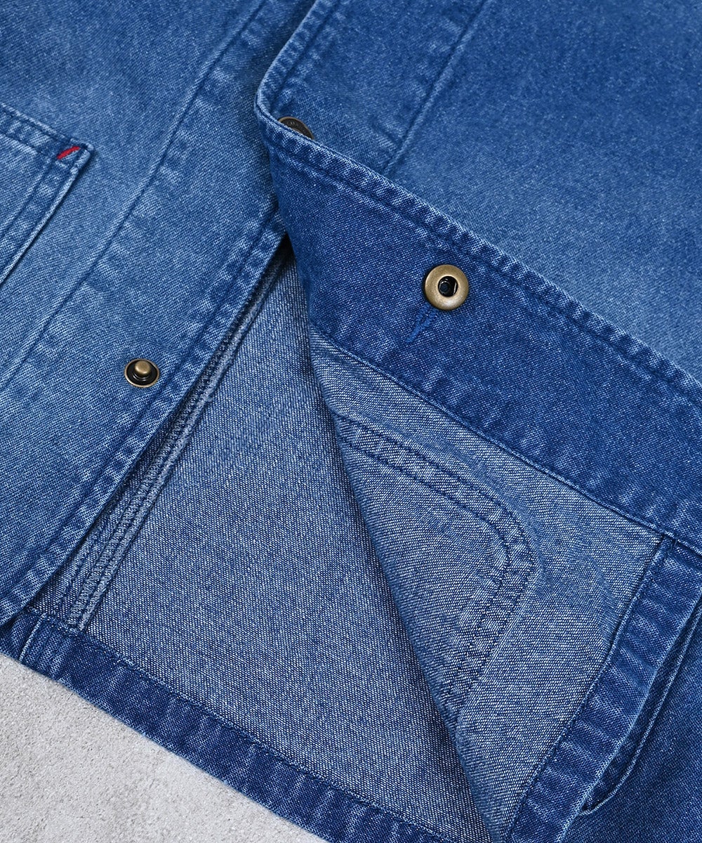 ゴ*フ様 Scye38 デニム カバーオール ボタン付き TIME SALE】デニムカバーオール ｜ アウター・ジャケット ｜ 子供服の