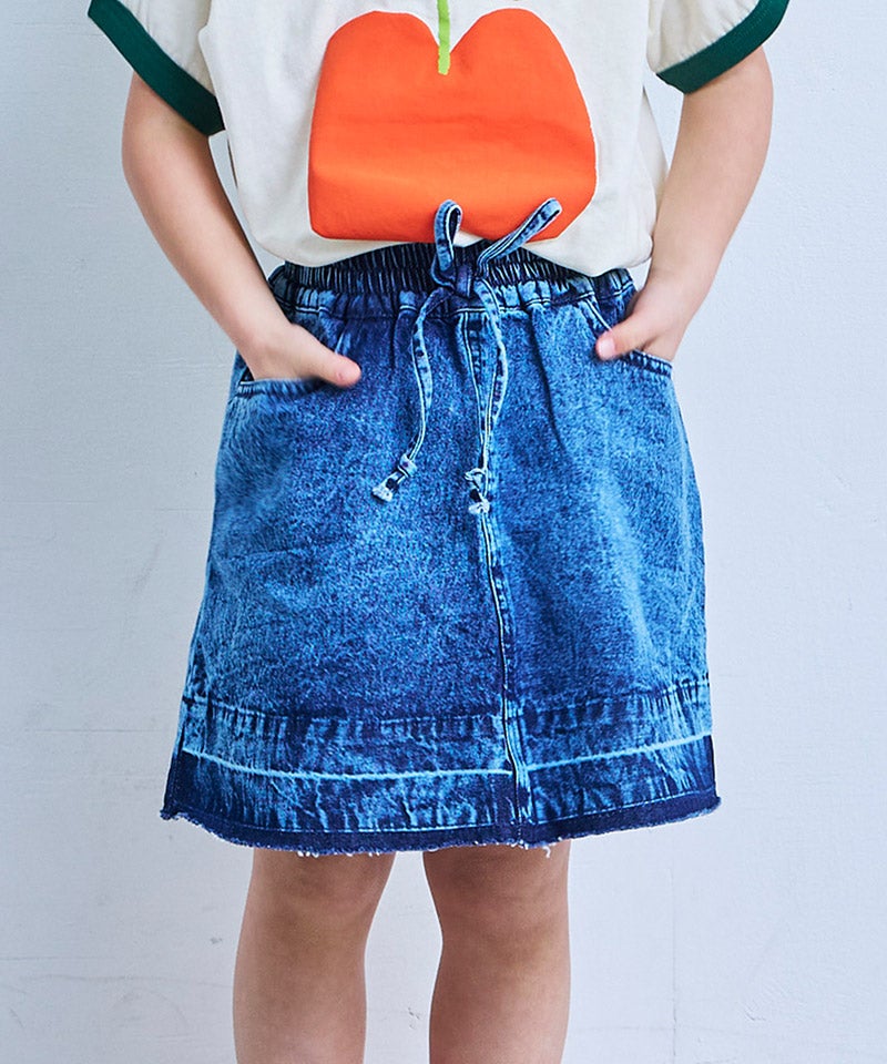 親子お揃い】デニムミニスカート ｜ ボトムス ｜ 子供服のセレクト
