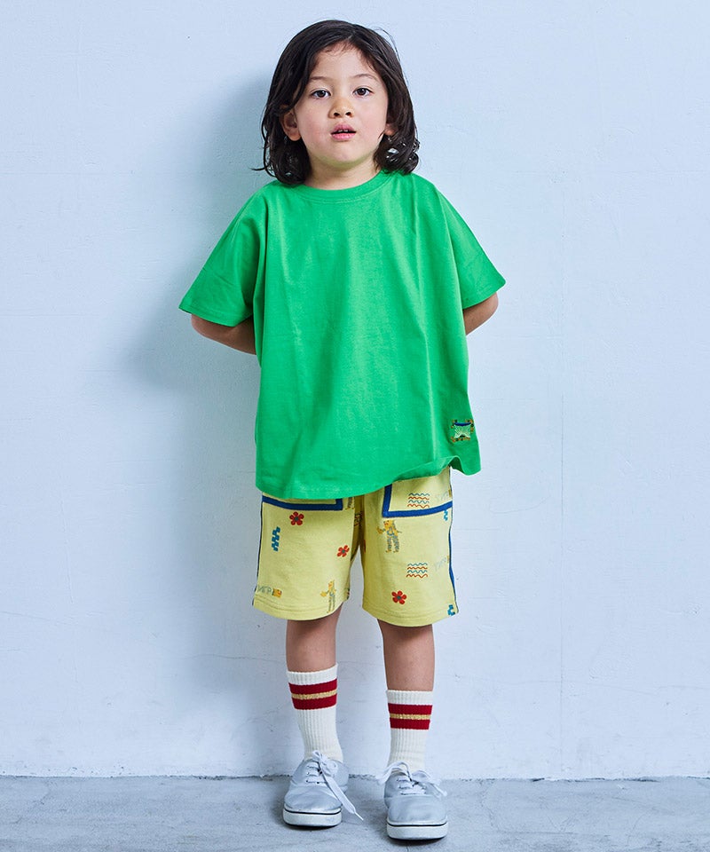 総柄ミニウラケショートパンツ ｜ ボトムス ｜ 子供服のセレクト
