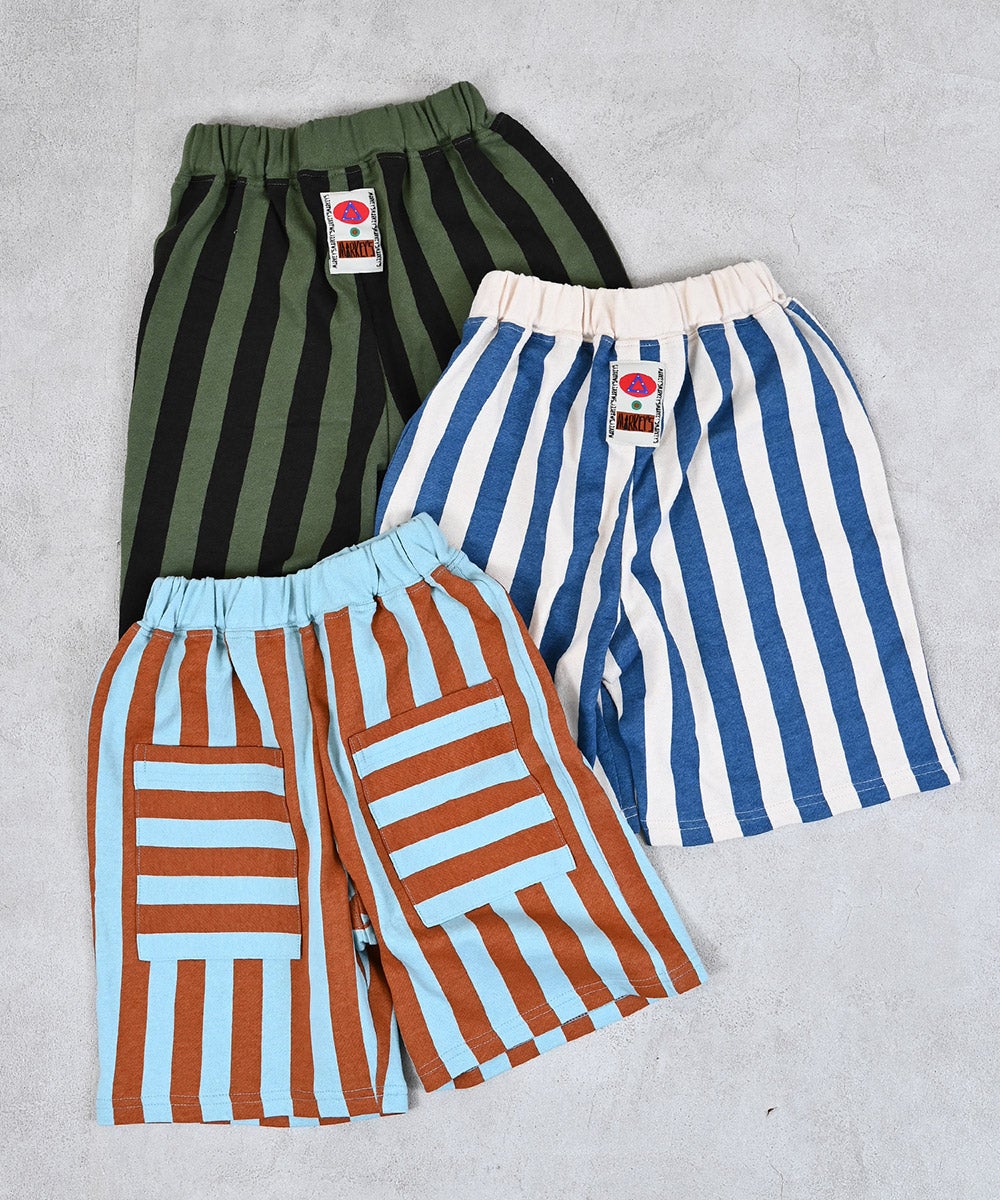 ミニウラケストライプショートパンツ ｜ ボトムス ｜ 子供服のセレクト