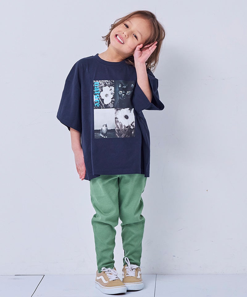TIME SALE】【COTTON from U.S.A】ビッグシルエットフォトプリントT