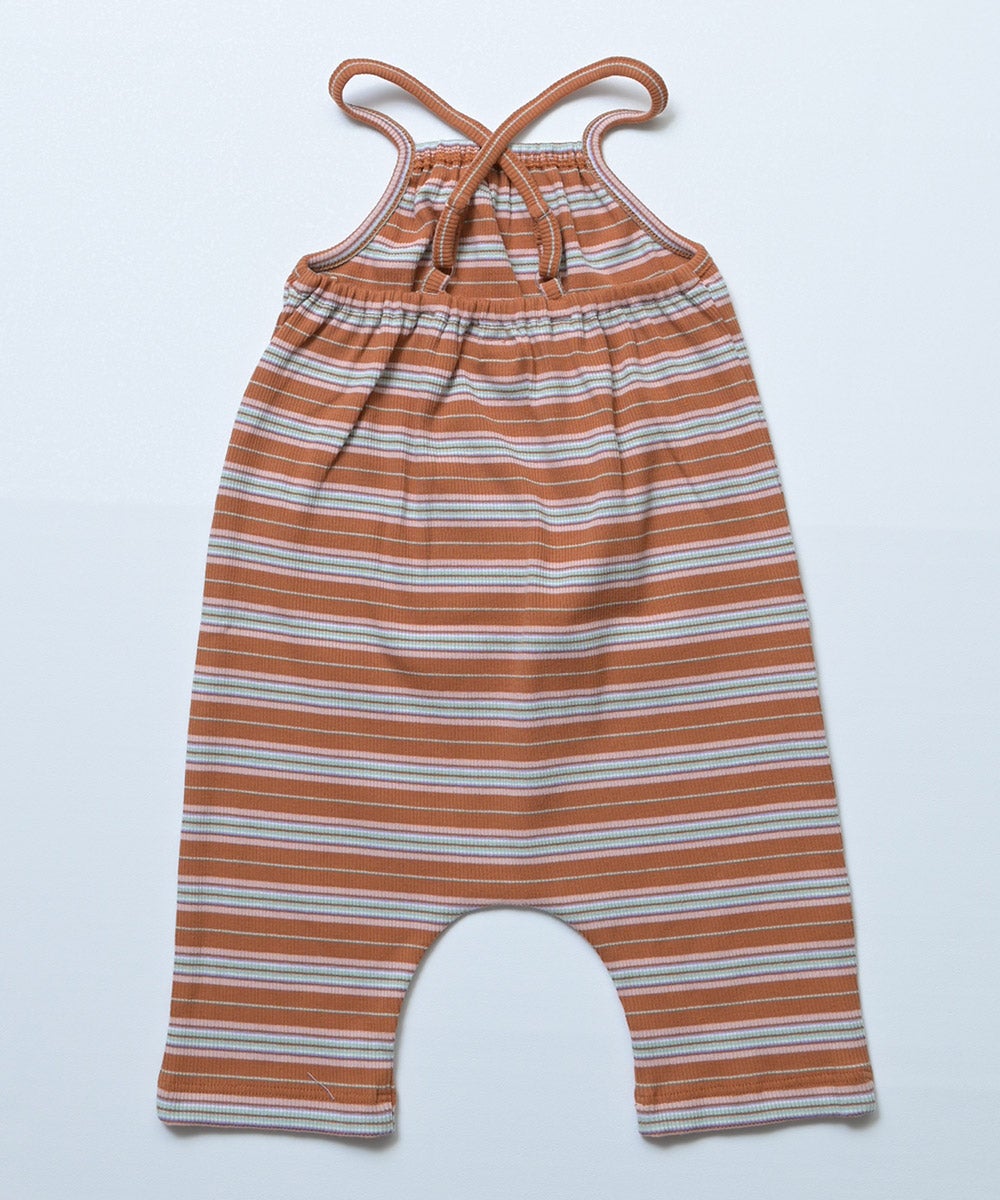 リブボーダーサロペット ｜ ベビーウェア・雑貨 ｜ 子供服のセレクト
