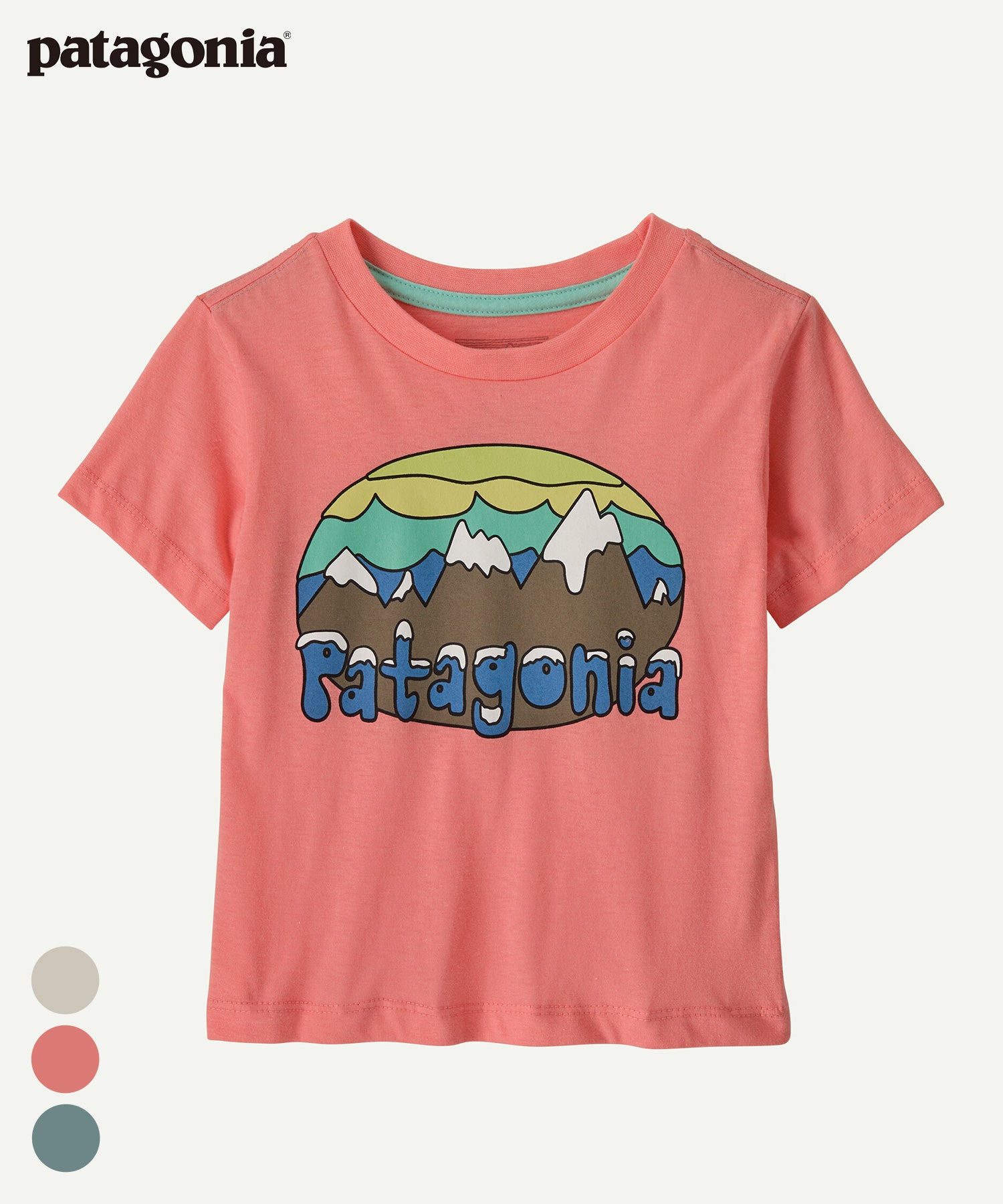patagonia】Baby Fitz Roy Flurries T-Shirt ｜ トップス ｜ 子供服の