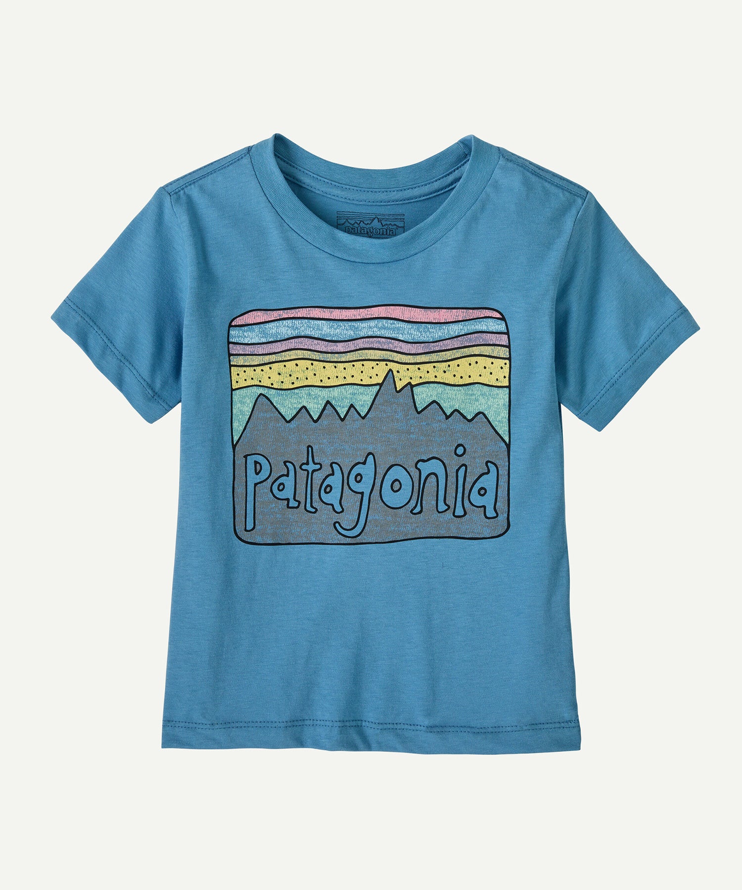 patagonia】Baby Fitz Roy SkiesT-Shirt ｜ トップス ｜ 子供服の