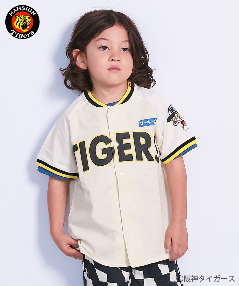 予約】阪神タイガース半袖ベースボールシャツ ｜ トップス ｜ 子供服の