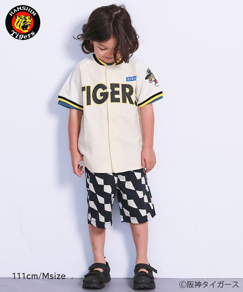 阪神タイガース半袖ベースボールシャツ ｜ トップス ｜ 子供服の