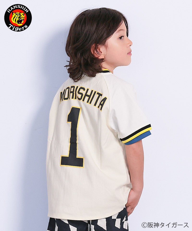 予約】阪神タイガース半袖ベースボールシャツ ｜ トップス ｜ 子供服の