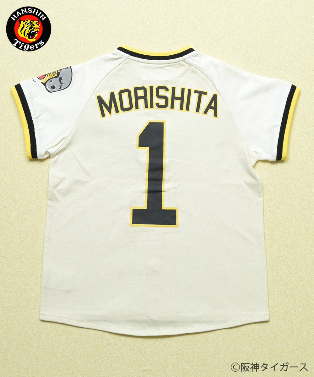 予約】阪神タイガース半袖ベースボールシャツ/大人サイズ ｜ トップス