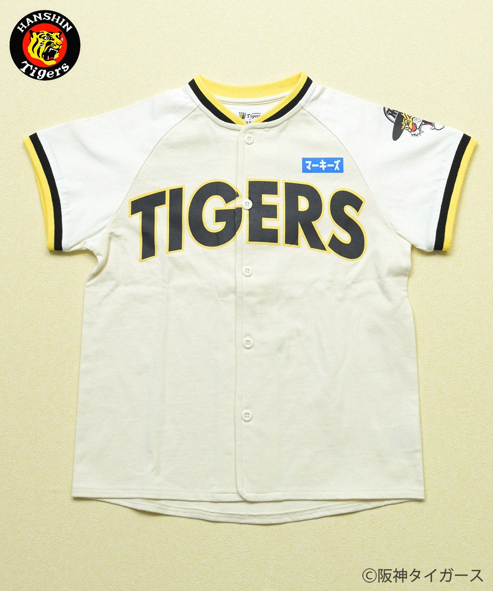 阪神タイガース半袖ベースボールシャツ / 大人サイズ ｜ トップス