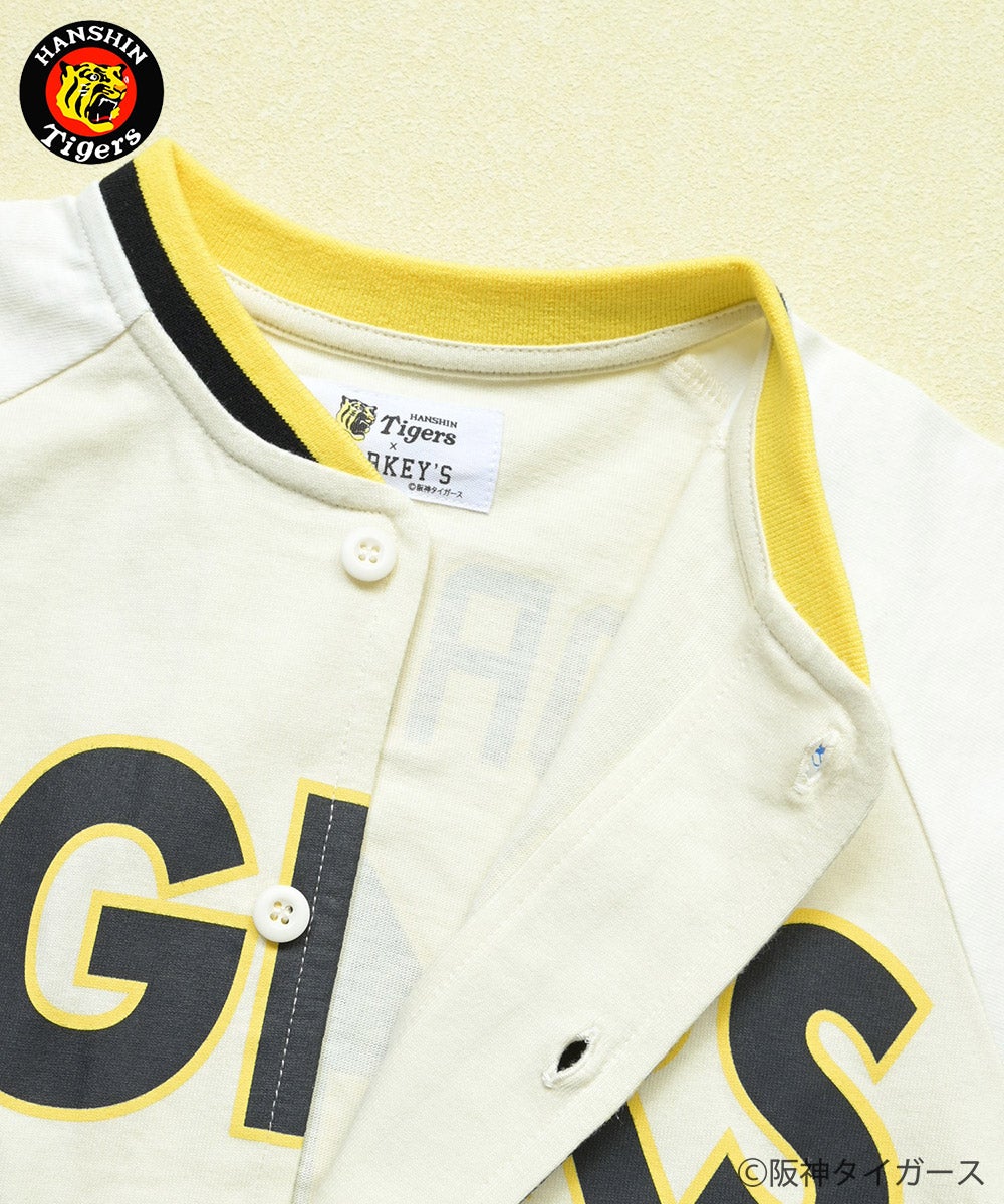 予約】阪神タイガース半袖ベースボールシャツ/大人サイズ ｜ トップス