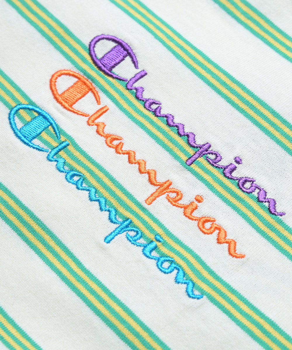 別注】Champion ボーダー刺繍 Tシャツ ｜ トップス ｜ 子供服の