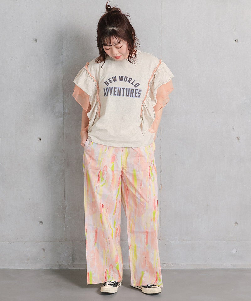 総柄ワイドパンツ ｜ ボトムス ｜ 子供服のセレクトショップ MARKEY'S