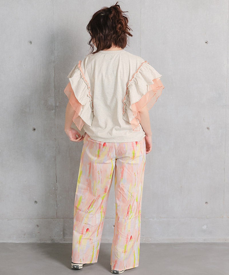 総柄ワイドパンツ ｜ ボトムス ｜ 子供服のセレクトショップ MARKEY'S