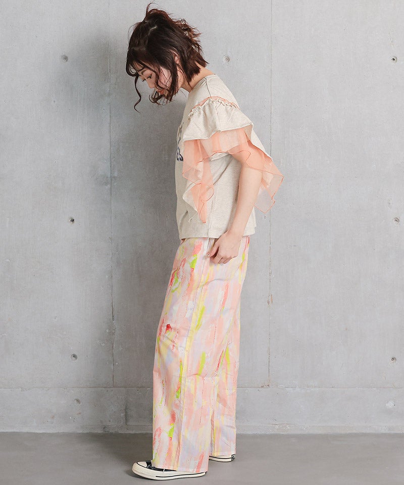 総柄ワイドパンツ ｜ ボトムス ｜ 子供服のセレクトショップ MARKEY'S