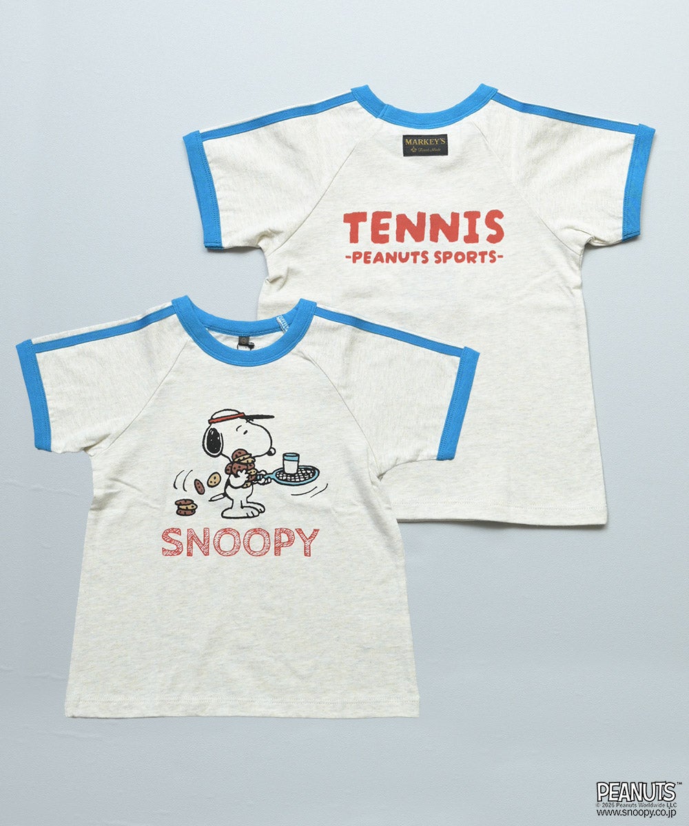 別注】スヌーピー ラグランラインTシャツ ｜ トップス ｜ 子供服の