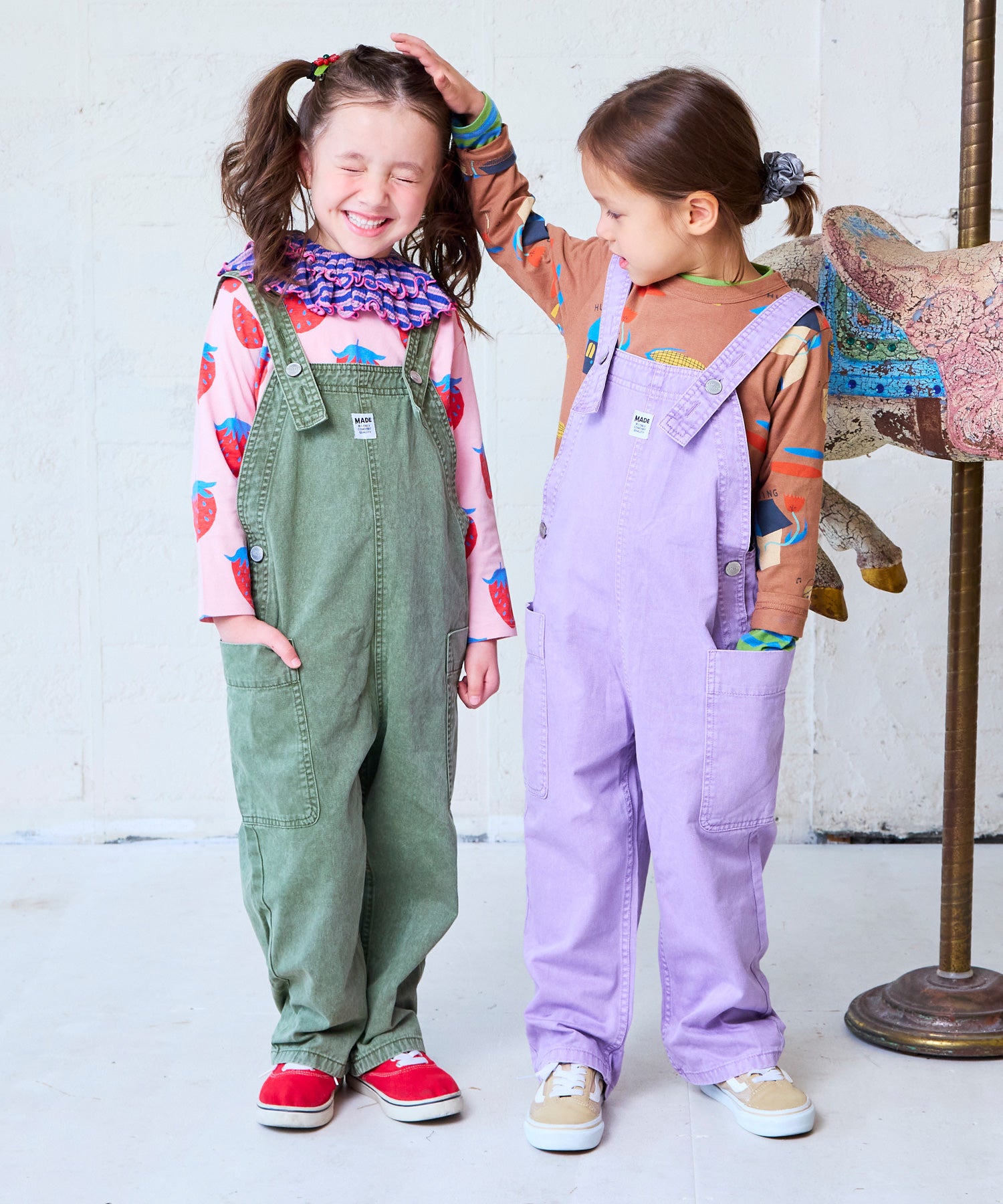 ツイルオーバーオール ｜ ボトムス ｜ 子供服のセレクトショップ
