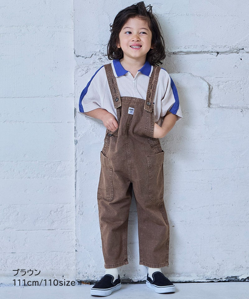 ツイルオーバーオール ｜ ボトムス ｜ 子供服のセレクトショップ