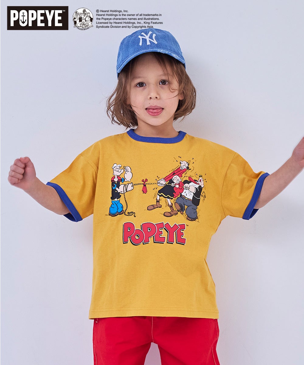 別注】POPEYE プリントリンガーTee ｜ トップス ｜ 子供服のセレクト
