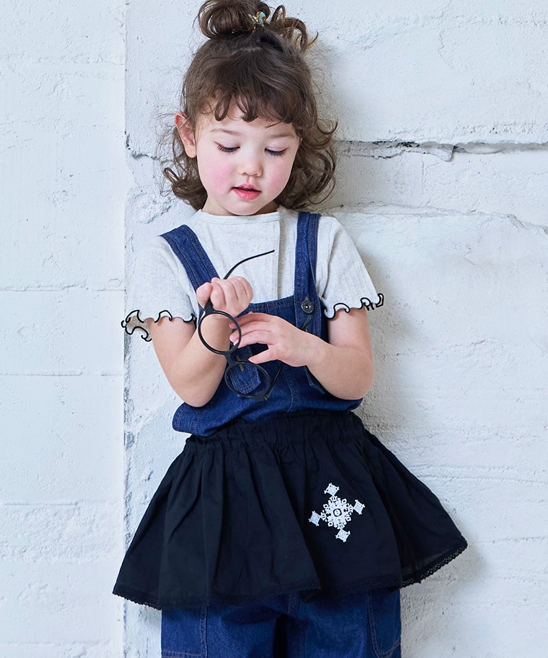 ローンクロスステッチポイントスカート ｜ ボトムス ｜ 子供服の