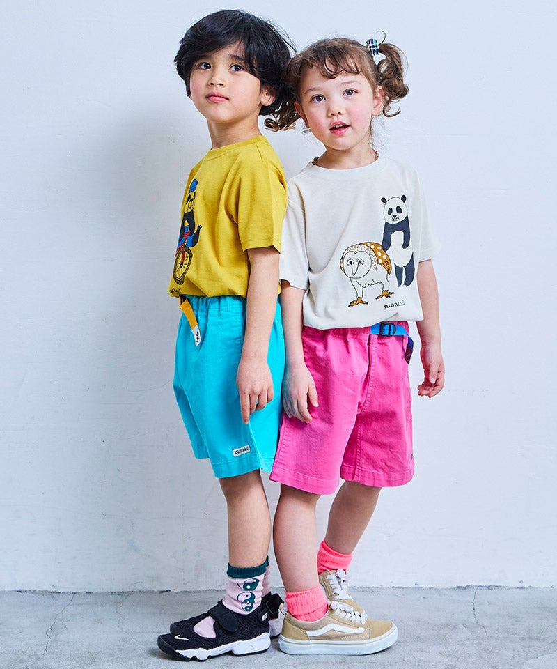 mont-bell×Markey'sイラストTシャツ / 100～130cm ｜ トップス ｜ 子供