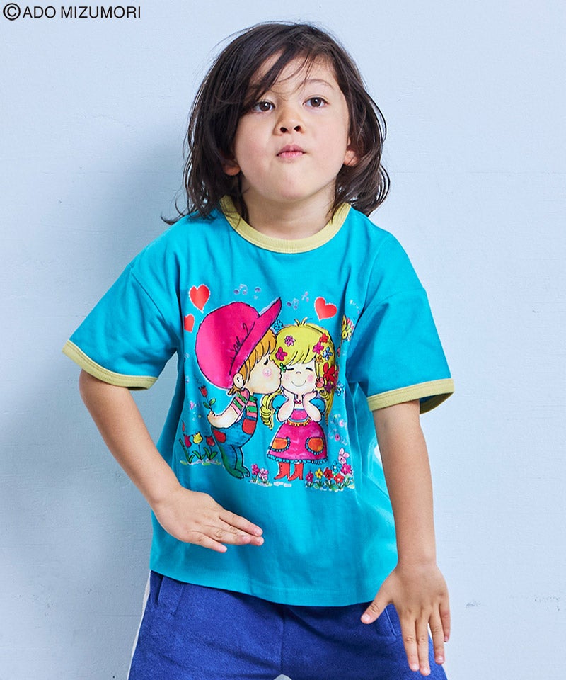 別注】水森亜土 プリントTシャツ ｜ トップス ｜ 子供服のセレクト