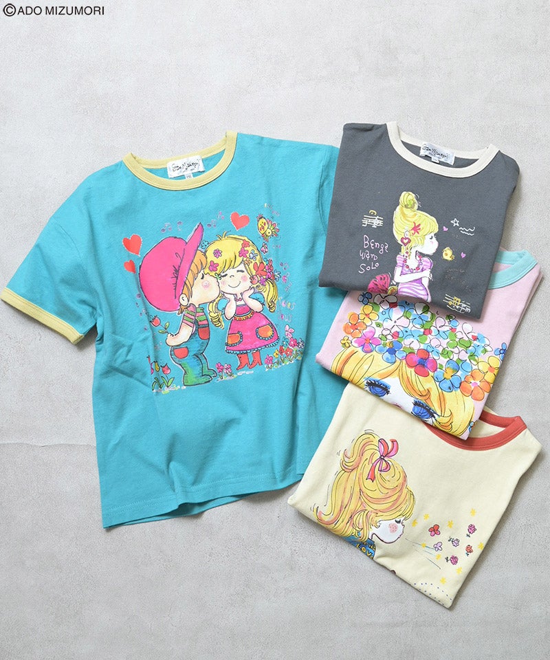 別注】水森亜土 プリントTee ｜ トップス ｜ 子供服のセレクトショップ