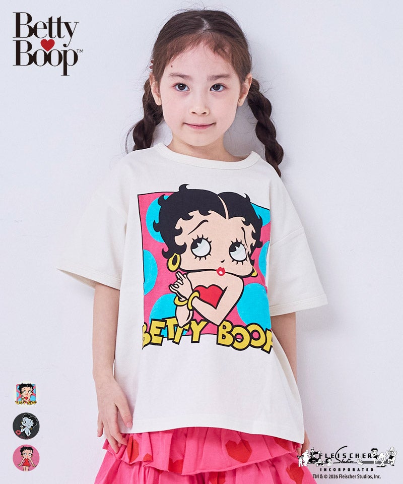 別注】Betty Boop プリントリンガーTee ｜ トップス ｜ 子供服の
