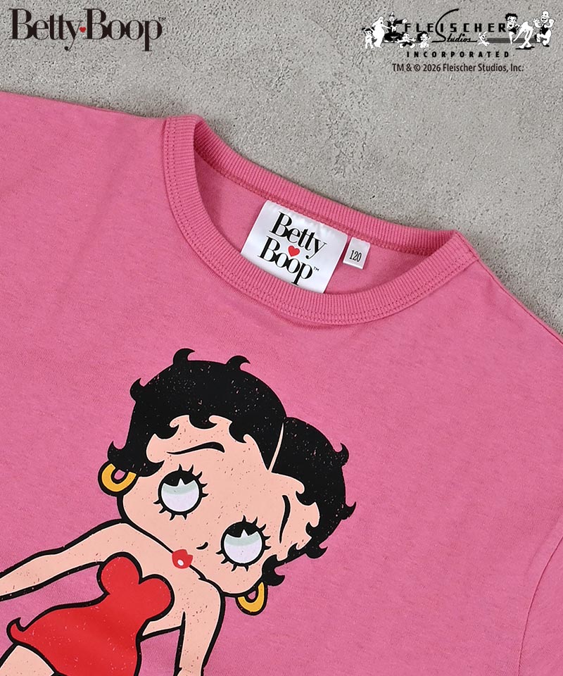 別注】Betty Boop プリントリンガーTシャツ ｜ トップス ｜ 子供服の