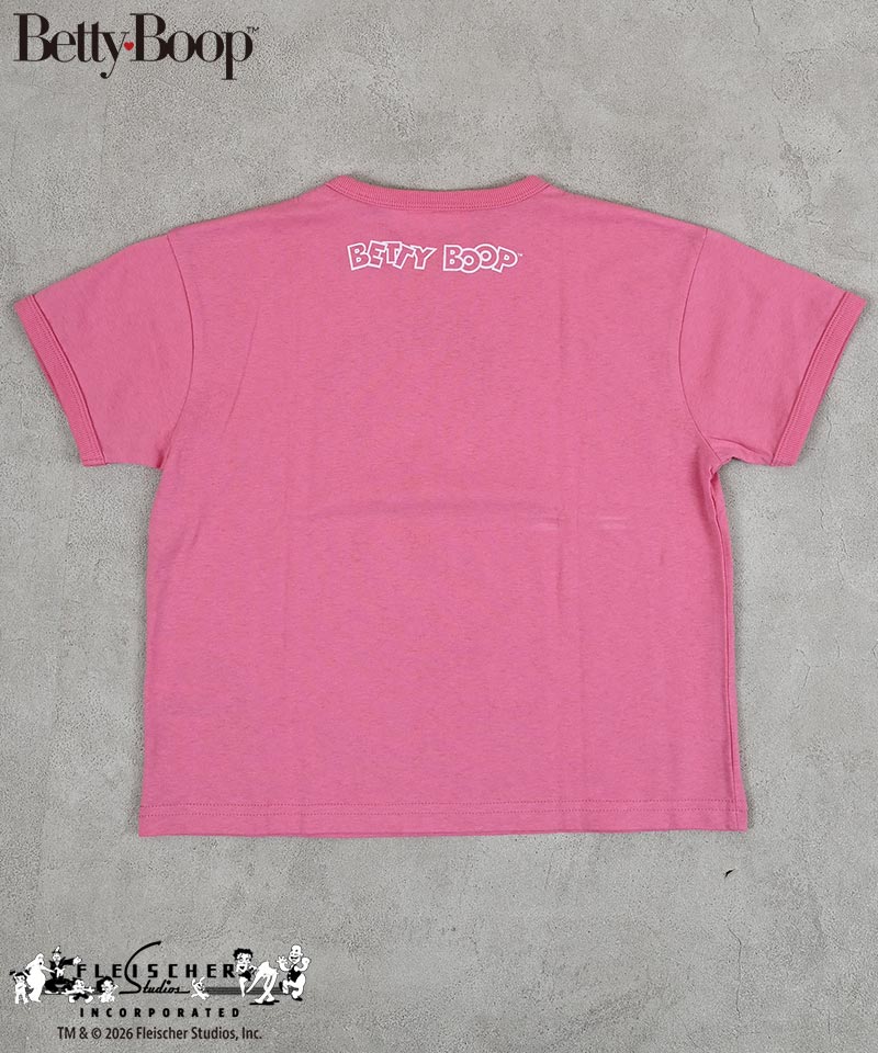 別注】Betty Boop プリントリンガーTシャツ ｜ トップス ｜ 子供服の