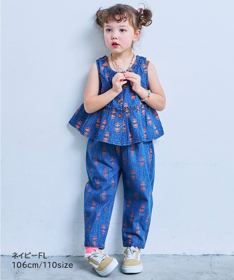 デニム2WAYチュニック ｜ トップス ｜ 子供服のセレクトショップ