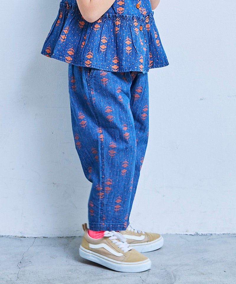 親子お揃い】デニムイージーパンツ ｜ ボトムス ｜ 子供服のセレクト