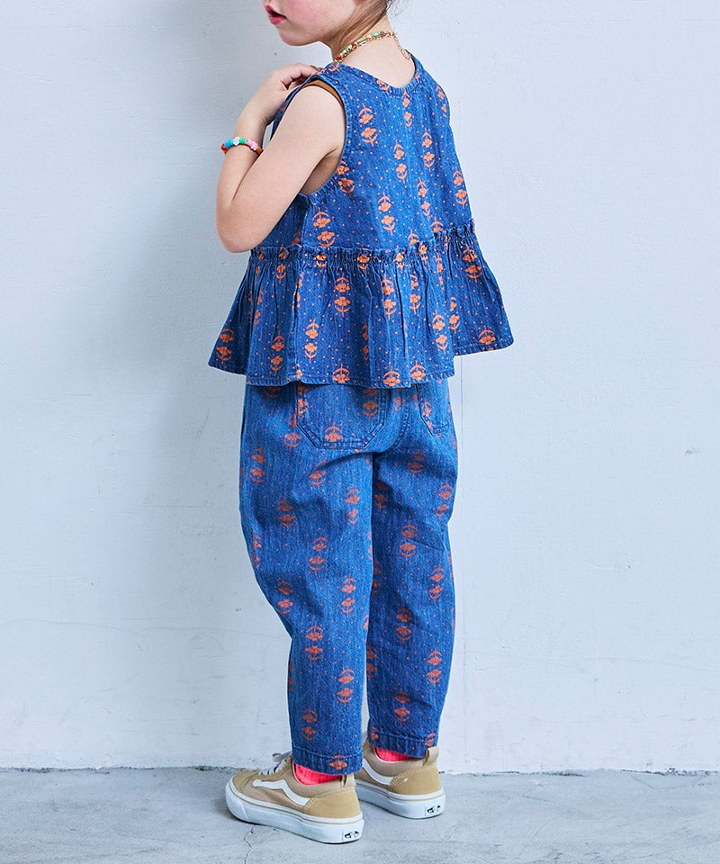 その他 KIDS 親子お揃い】デニムイージーパンツ ｜ ボトムス ｜ 子供服のセレクト