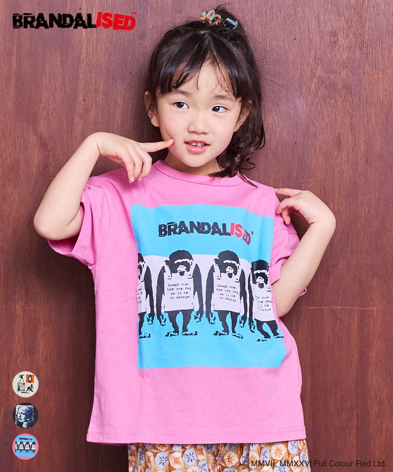TIME SALE】【別注】BRANDALAISED プリントTシャツ ｜ トップス