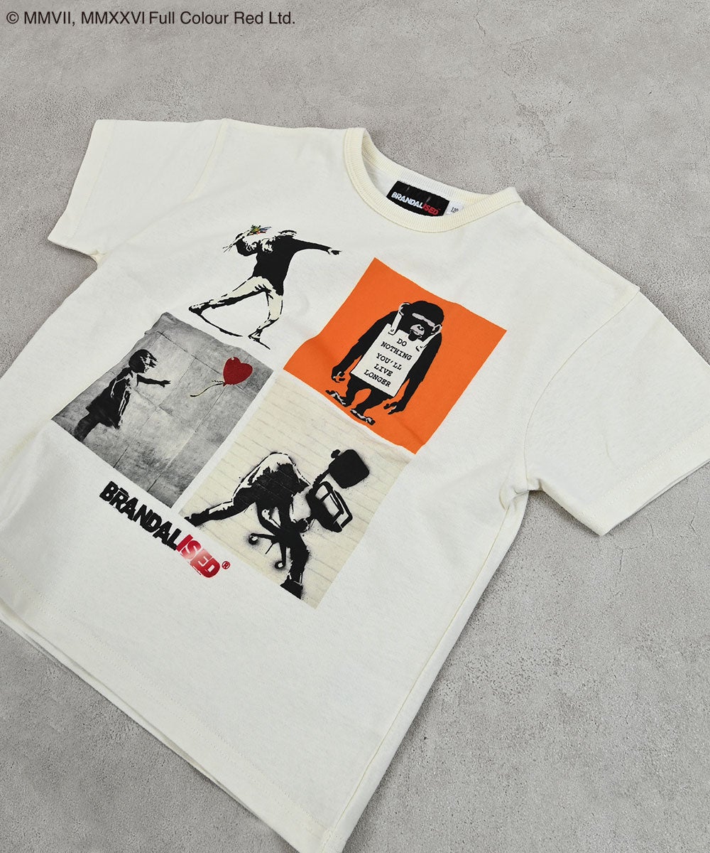 別注】BRANDALAISED プリントTシャツ ｜ トップス ｜ 子供服のセレクト