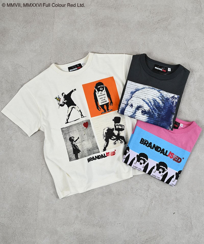別注】BRANDALAISED プリントTシャツ ｜ トップス ｜ 子供服のセレクト