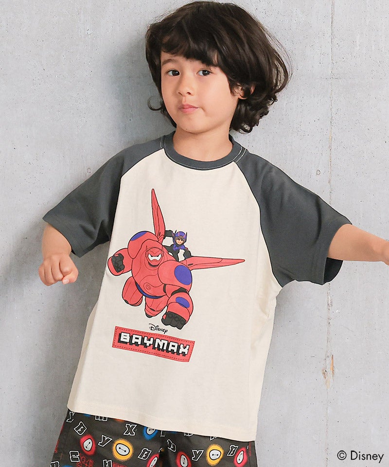 別注】ベイマックス ラグラン半袖Tシャツ ｜ トップス ｜ 子供服の